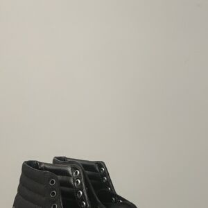 NEW! Never Worn. Vans Black High-Top Sneakers